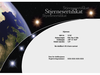 Stjernesertifikat